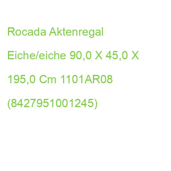 Rocada Aktenregal Eiche/eiche 90,0 X 45,0 X 195,0 Cm 1101AR08 (8427951001245)