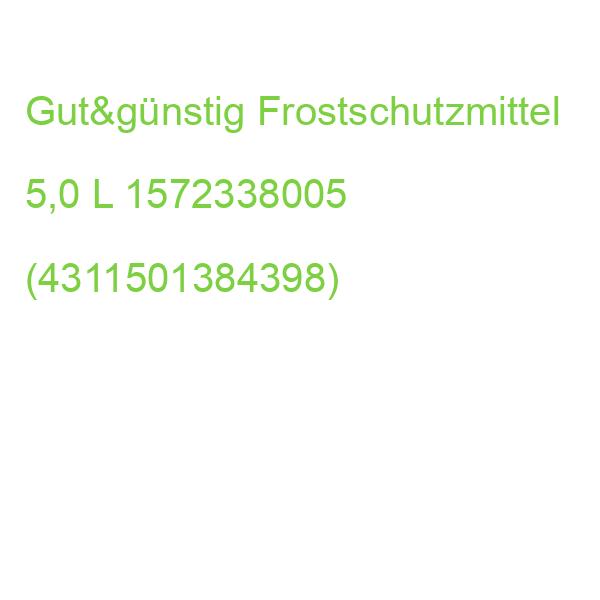 Gut&günstig Frostschutzmittel 5,0 L 1572338005 (4311501384398)