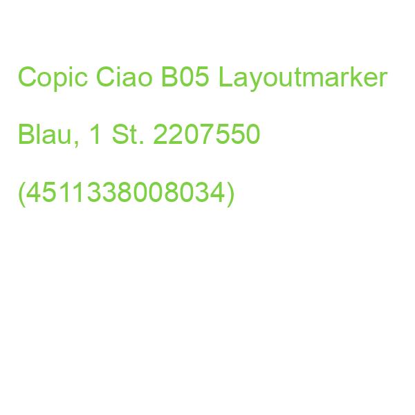 Copic Ciao B05 Layoutmarker Blau, 1 St. 2207550 (4511338008034)