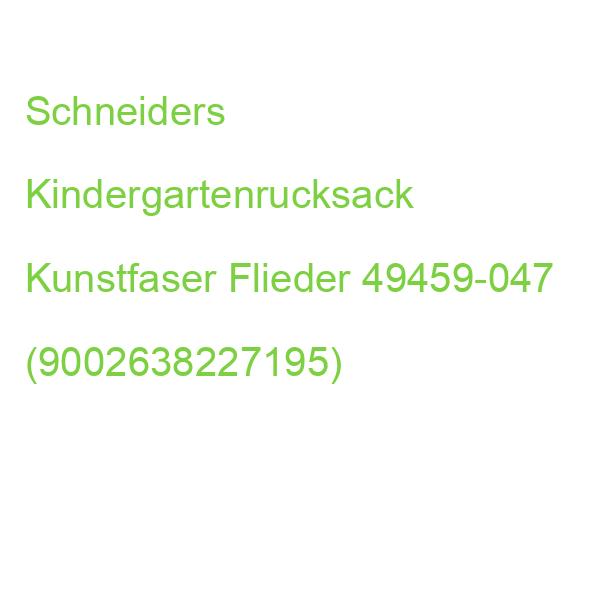 Schneiders Kindergartenrucksack Mouse Kunstfaser Flieder 49459-047 (9002638227195)