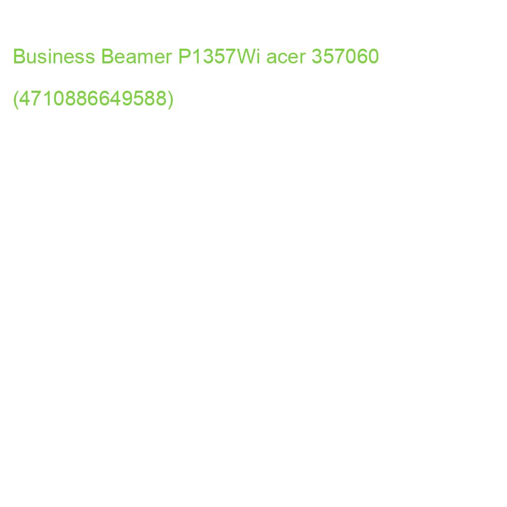 Business Beamer P1357Wi acer 357060 (4710886649588)