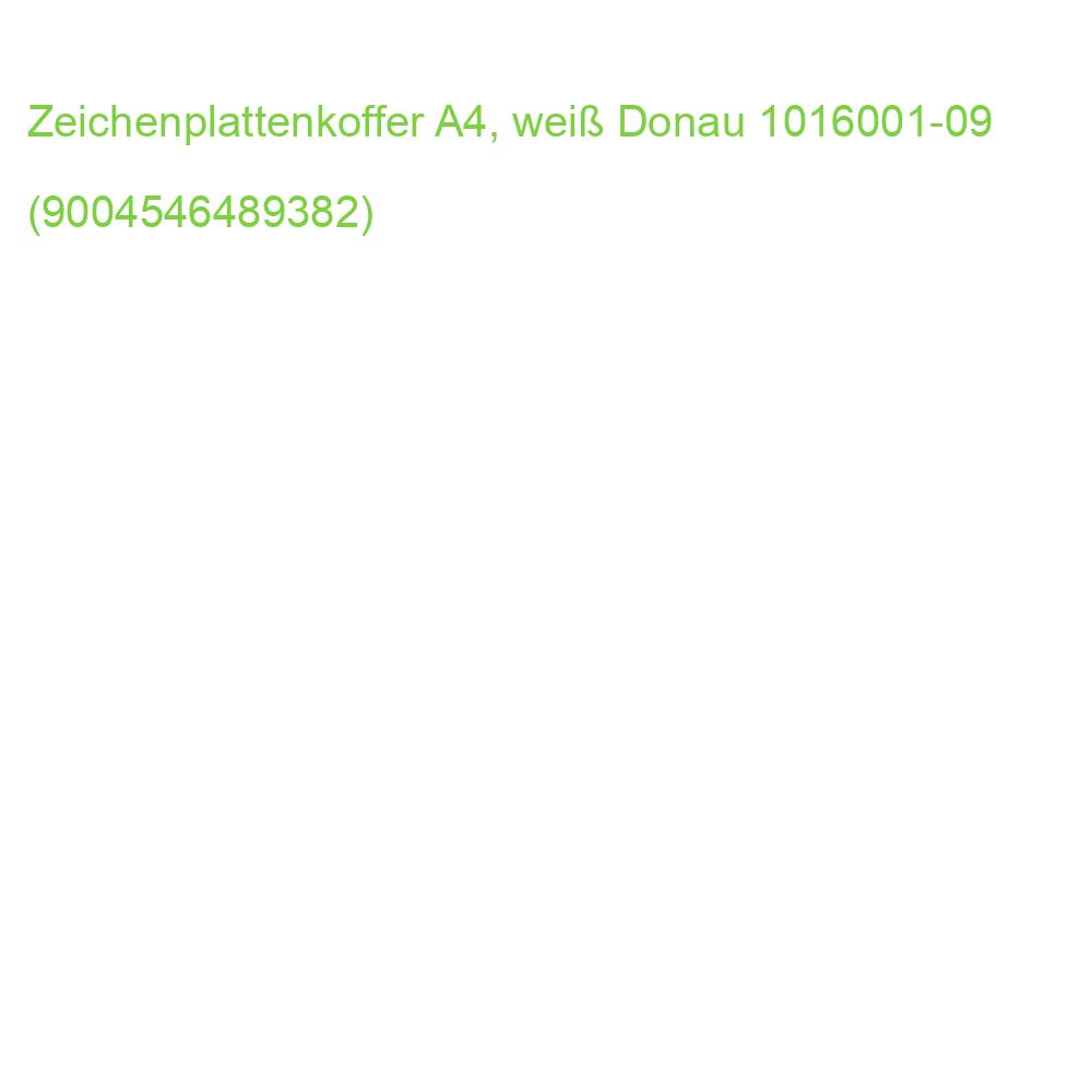 Zeichenplattenkoffer A4, weiß Donau 1016001-09 (9004546489382)