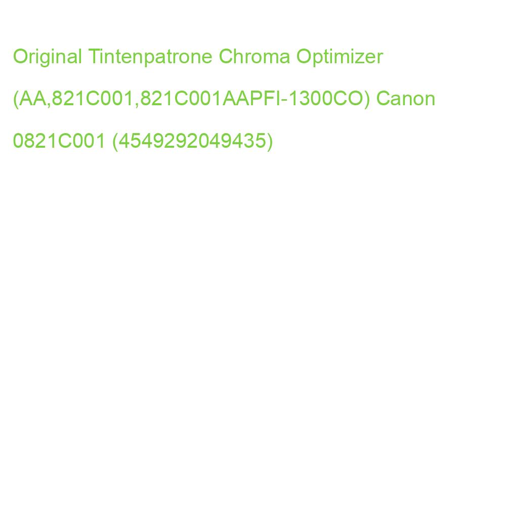Original Canon Tintenpatrone Chroma Optimizer (AA,821C001,821C001AAPFI-1300CO) 0821C001 (4549292049435)