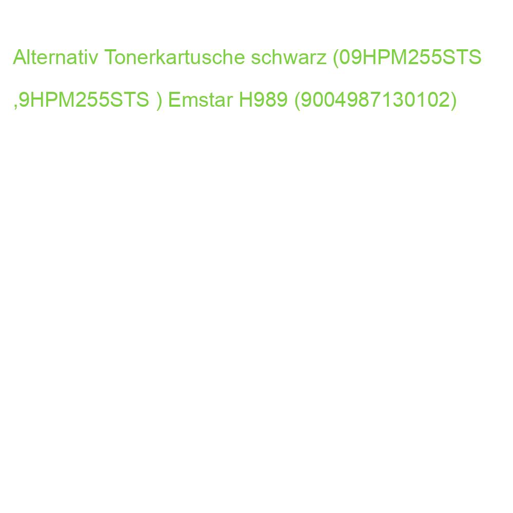 Alternativ Emstar Tonerkartusche schwarz (09HPM255STS ,9HPM255STS ) H989 (9004987130102)