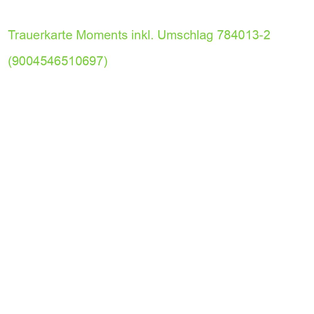 Trauerkarte Moments inkl. Umschlag Perleberg 784013-2 (9004546510697)