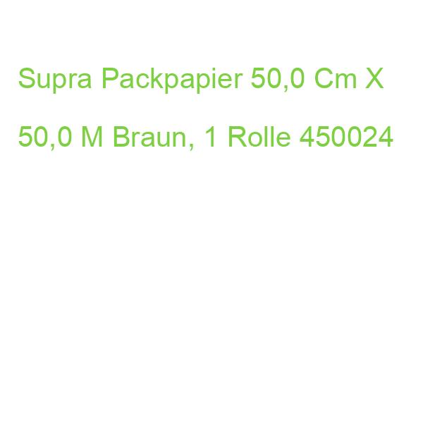 Supra Packpapier 50,0 Cm X 50,0 M Braun, 1 Rolle 450024
