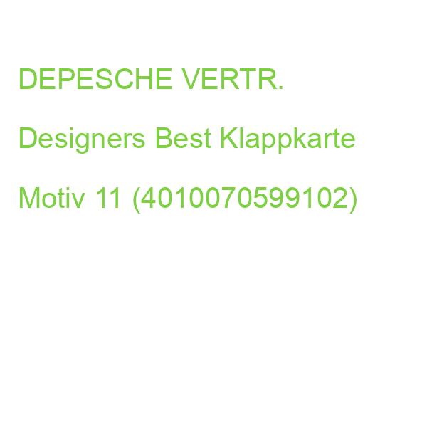 DEPESCHE Klappkarte Designers Best Motiv 11