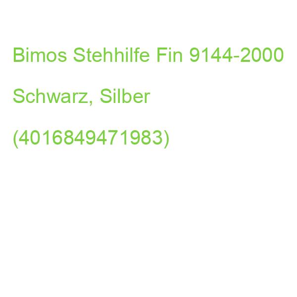 Bimos Stehhilfe Fin 9144-2000 Schwarz, Silber (4016849471983)