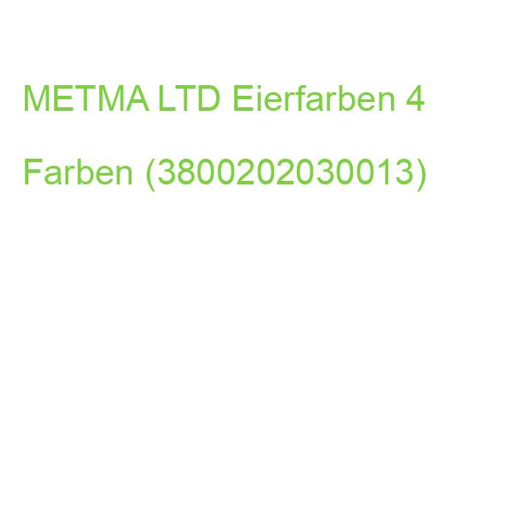 METMA Eierfarben 4 Farben (3800202030013)