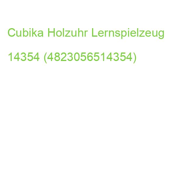 Cubika Holzuhr Lernspielzeug 14354 (4823056514354)