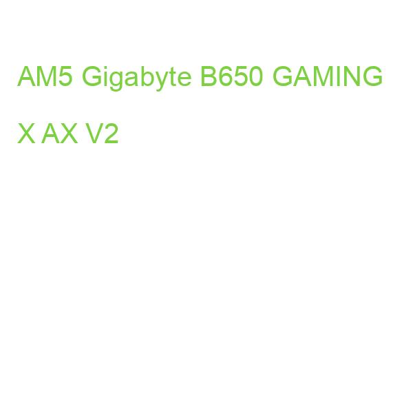 AM5 Gigabyte B650 GAMING X AX V2