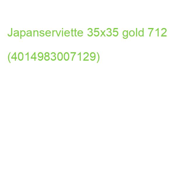 JapanServiette Dekospitze 35x35, gold 712 (4014983007129)