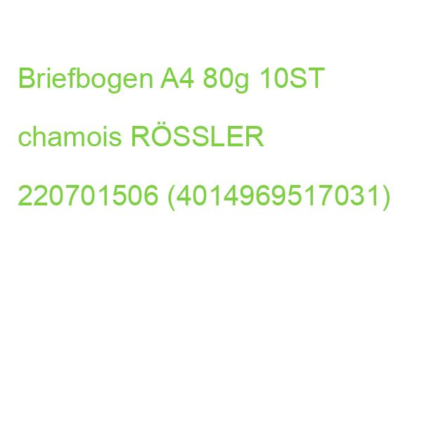 Coloretti Briefbogen A4, 80g 10 Blatt chamois marmora RÖSSLER 220701506 (4014969517031)