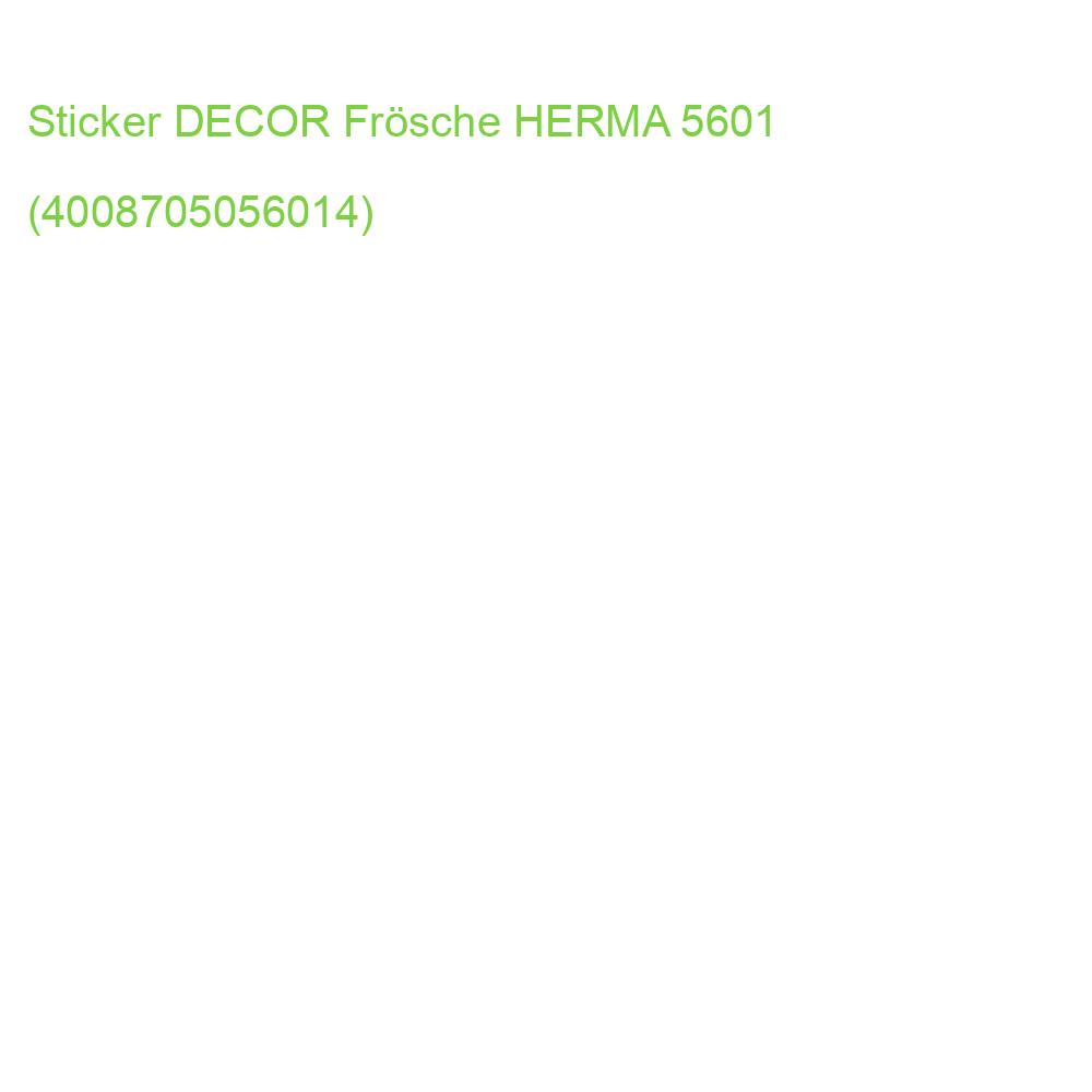 Sticker DECOR Frösche HERMA 5601 (4008705056014)