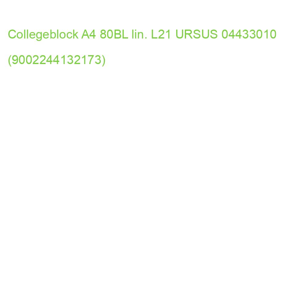 Collegeblock A4, 80 Blatt 70 g qm 9mm liniert STAUFEN STYLE 04433010 (9002244132173)