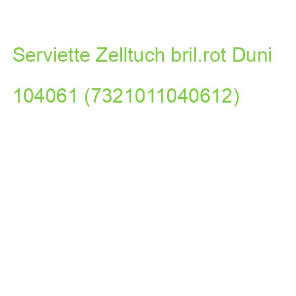 Cocktail-Servietten 3lagig Tissue Uni brillant rot 24x24 cm 20 Stück DUNI 104061 (7321011040612)
