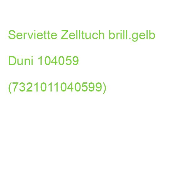 Servietten 3lagig Tissue Uni gelb 33x33 cm 20 Stück DUNI 104059 (7321011040599)