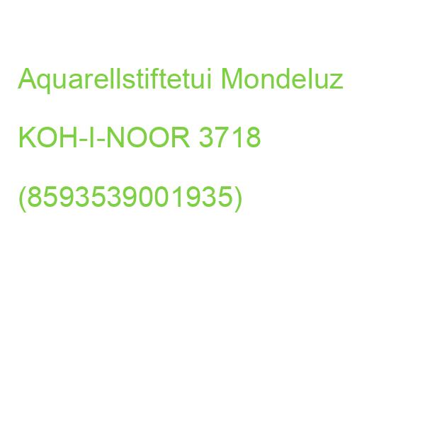 Aquarellstiftetui Mondeluz 24er Farbkartonetui KOH-I-NOOR 3718 (8593539001935)