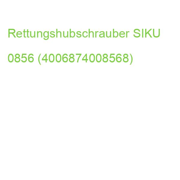 RettungshubschrauberNr. SIKU 0856 (4006874008568)