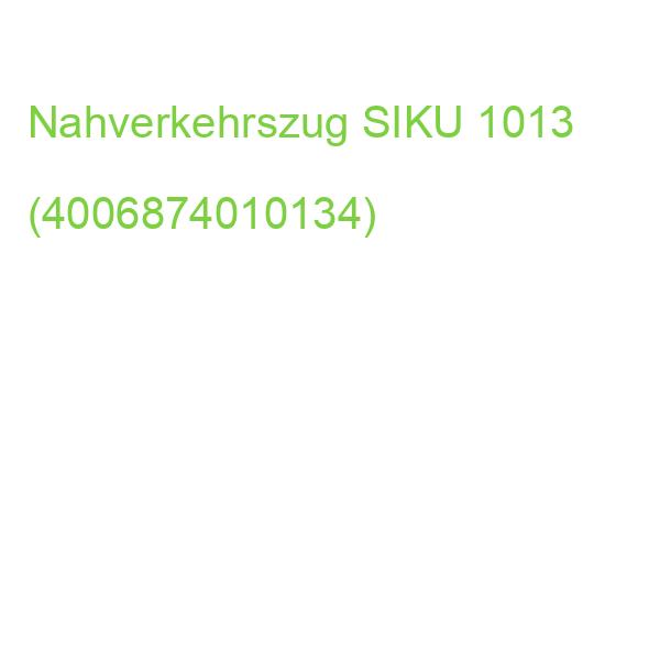 Nahverkehrszug SIKU 1013 (4006874010134)