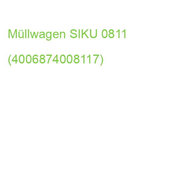 Müllwagen Nr. SIKU 0811 (4006874008117)