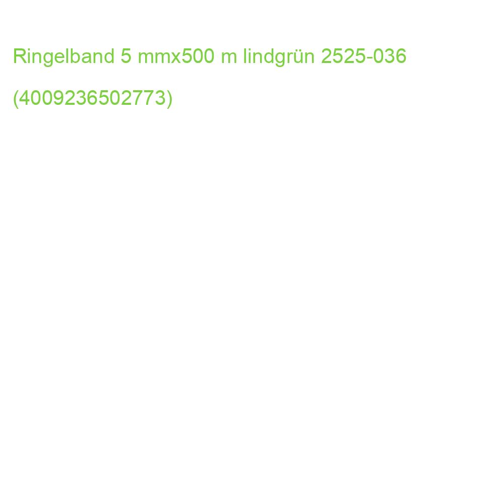 Ringelband 5 mmx500 m lindgrün 2525-036 (4009236502773)