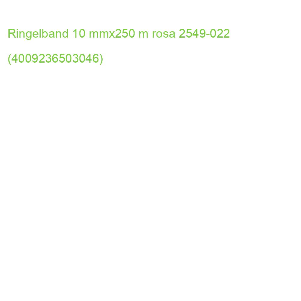 Ringelband 10 mmx250 m rosa 2549-022 (4009236503046)