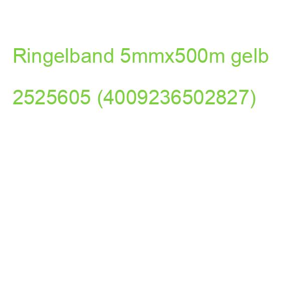 Ringelband 5 mmx500 m gelb 2525-605 (4009236502827)