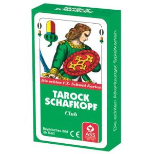 Tarock Schafkopf bayerisches Bild in Faltschachtel ASS 22599437 (4042677994370)
