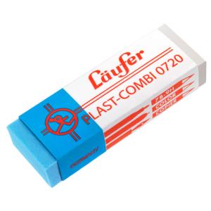 Radierer Plast-COMBI 65x21x12mm LÄUFER 07200 (4006677007201)