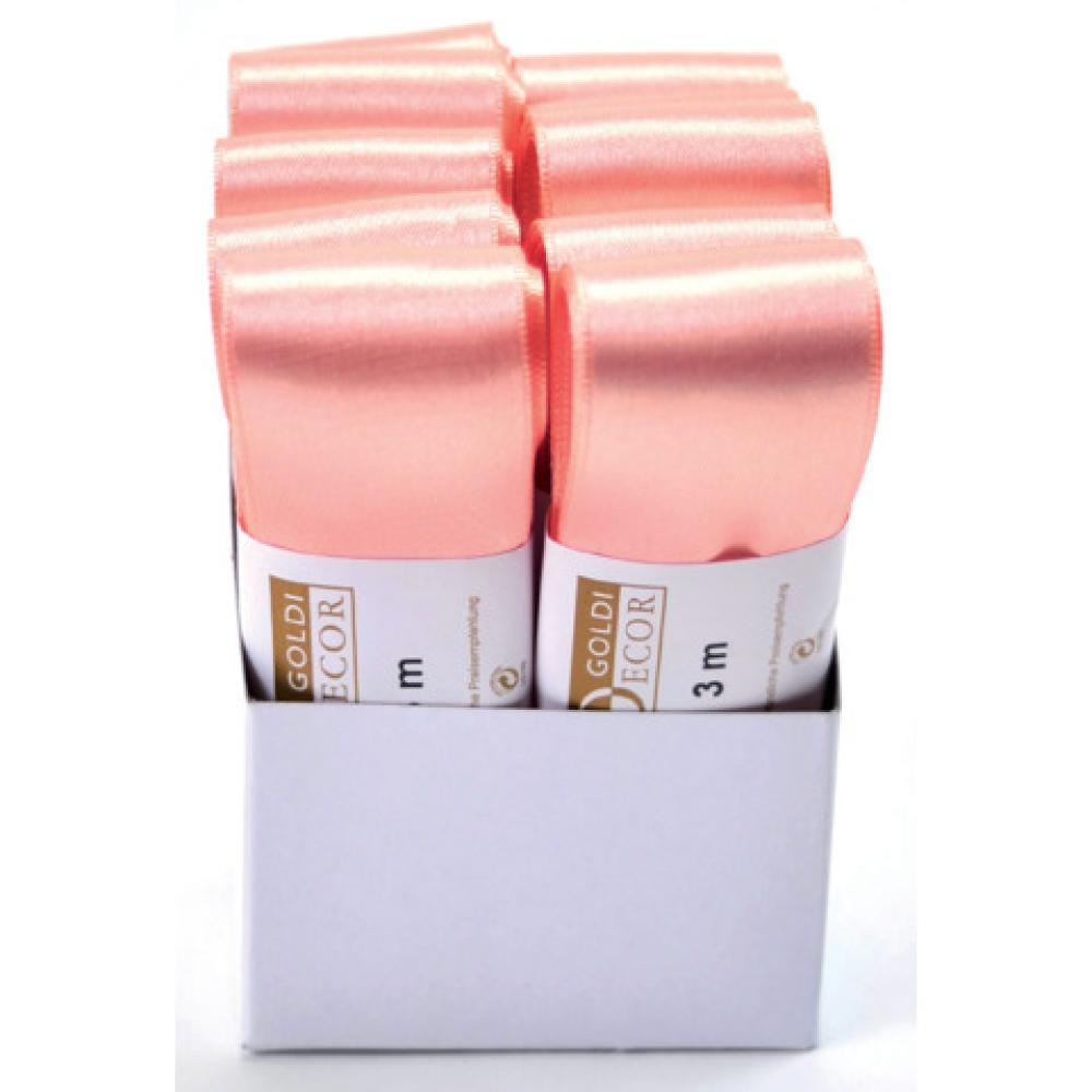 Doppelsatinband 40 mmx3 m aprico GOLDINA 1172040421003 (4008953230822)