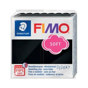 Modelliermasse FIMO soft 57 g schwarz STAEDTLER 8020-9 (4006608809898)