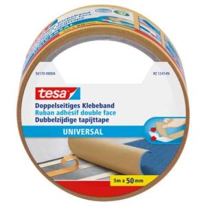 Verlegeband Klebeband doppelseitig 5 mx50 mm universal TESA 56170-00004-11 (4042448388650)