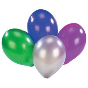 Luftballon rund metallic sortiert 8 Stück 6436 (4009775643616)