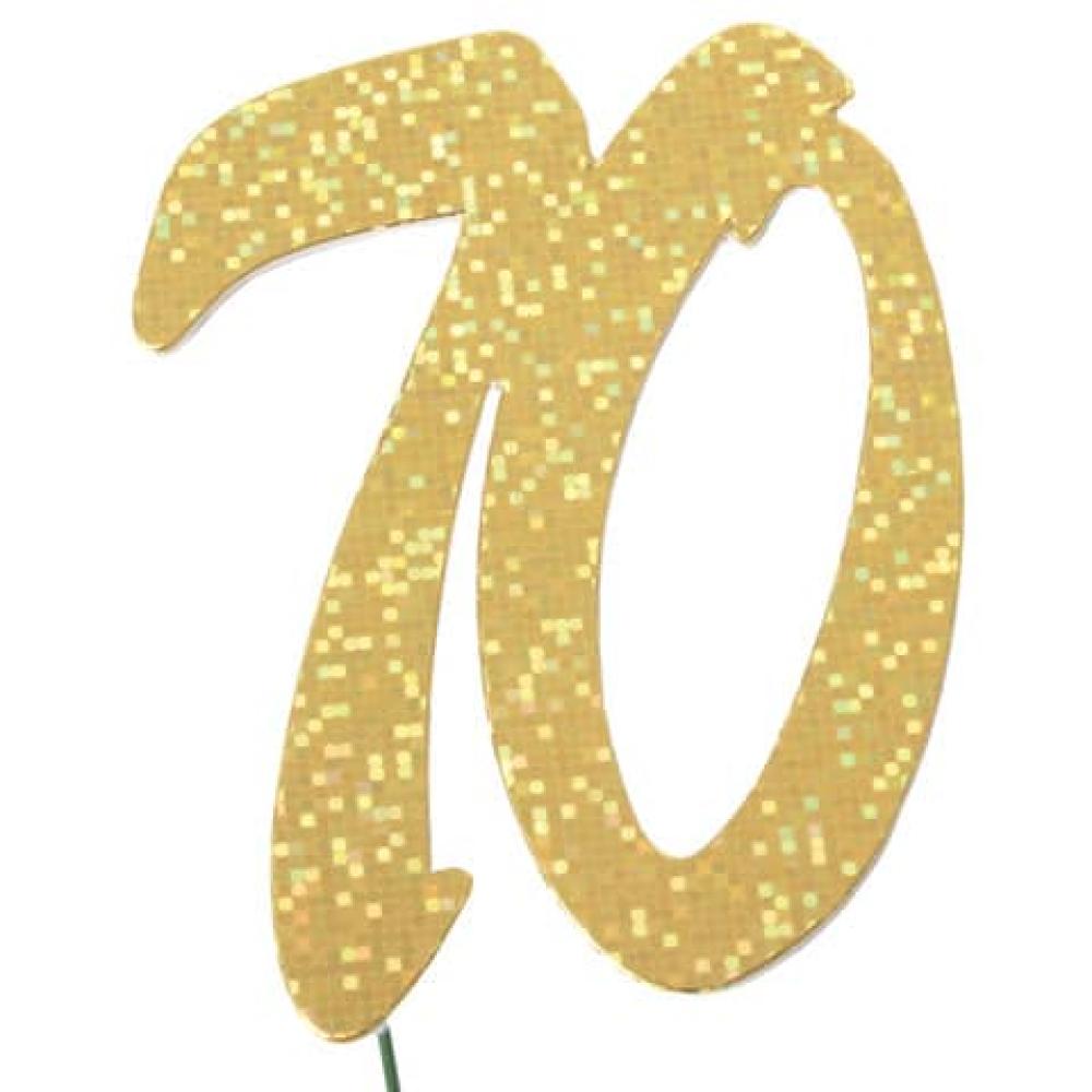 Jubiläumszahl 70 gold 2513970 (4014983139707)