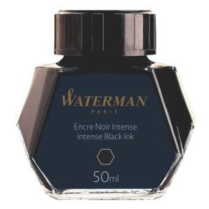 Tinte 50 ml Glasflacon schwarz Waterman S0110710 (3034325106199)