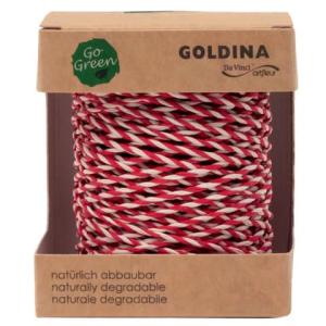 Kordel Secret 2 mmx40 m rot weiß GOLDINA 4017 0220/01 0040 (4008953592586)