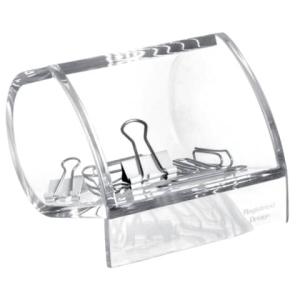 Acryl Klammernspender 77x87x65 mm glasklar MAUL 19595 05 (4002390027502)