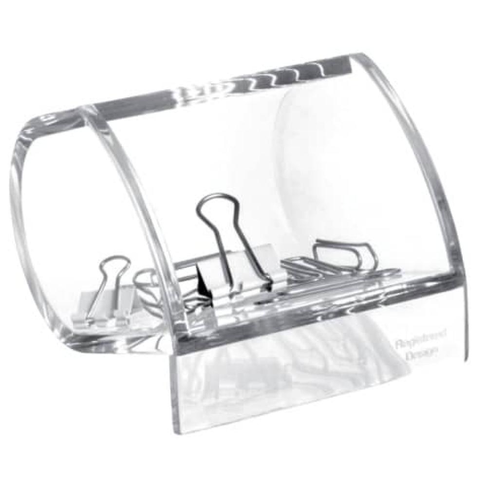 Acryl Klammernspender 77x87x65 mm glasklar MAUL 19595 05 (4002390027502)