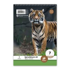 Spiralblock LIN7 A5 40 Blatt 70g qm 7mm kariert STAUFEN STYLE 040540007 (9002244557976)