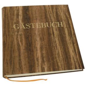 Gästebuch braun 270 Seiten blanko Einband Papyrus DFW 60560 (4016182605601)