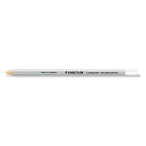 Lumocolor non-permanent omnichrom Trockenmarker weiß STAEDTLER 108-0 (4007817131480)