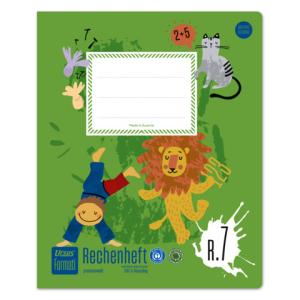 Rechenheft Quart R.7 20 Blatt 80g qm 15x20mm kariert URSUS R7 (9002244840078)