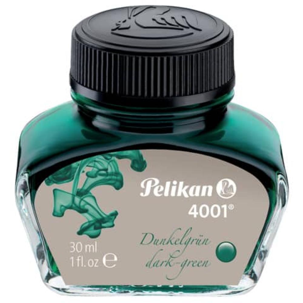 Tinte 4001 30 ml Glasflacon dunkelgrün PELIKAN 400142562 (4012700300058)
