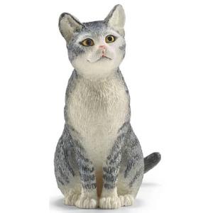 Spielzeugfigur Katze sitzend Schleich 13771 (4005086137714)