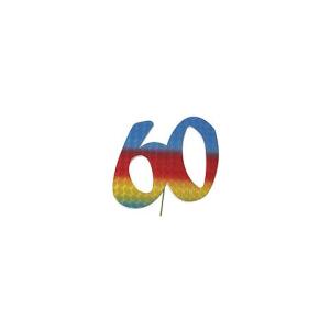 Jubiläumszahl 60 bunt 2514060 (4014983140604)