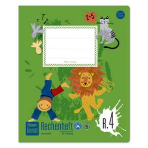 Rechenheft Quart R.4 20 Blatt 80g qm 5mm kariert URSUS 060561064 (9002244095010)