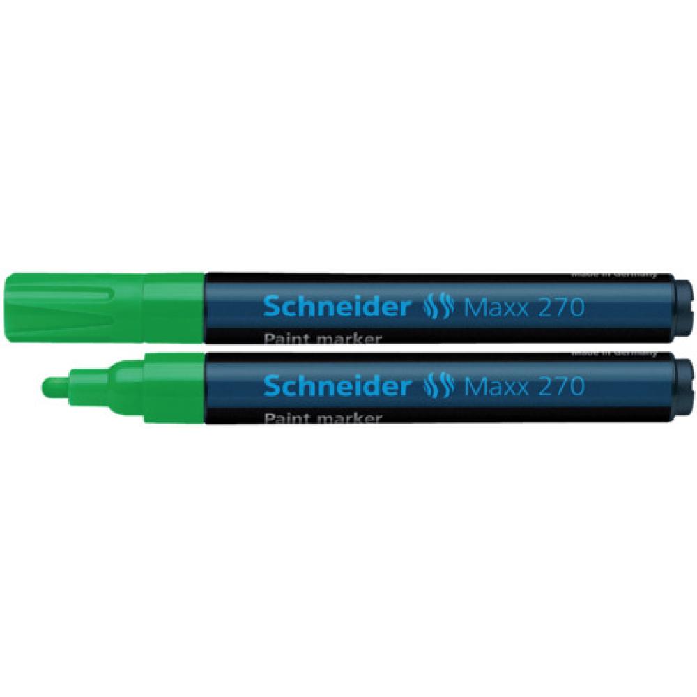 Lackmarker Maxx 270 Rundspitze 1-3 mm grün SCHNEIDER SN127004 (4004675009364)