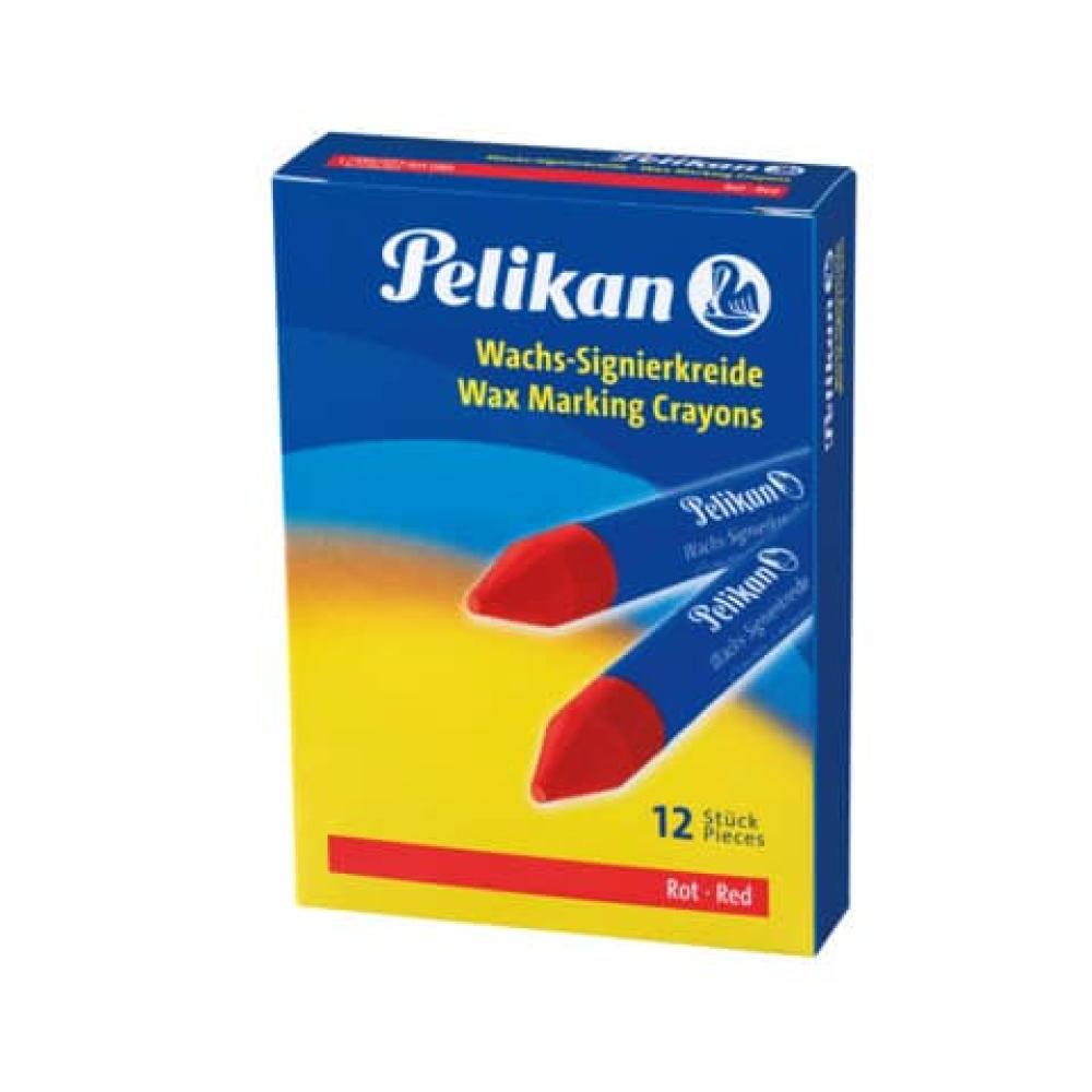 Wachs-Signierkreide 772 12 rot PELIKAN 400141575 ()
