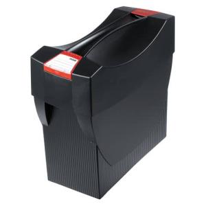 Hängemappenbox SWING-PLUS mit Deckel für 20 Hängemappen schwarz HAN 1901-13 (4012473190122)